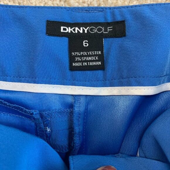 DKNY Golf Blue Bermuda Shorts Size 6 - Picture 6 of 10